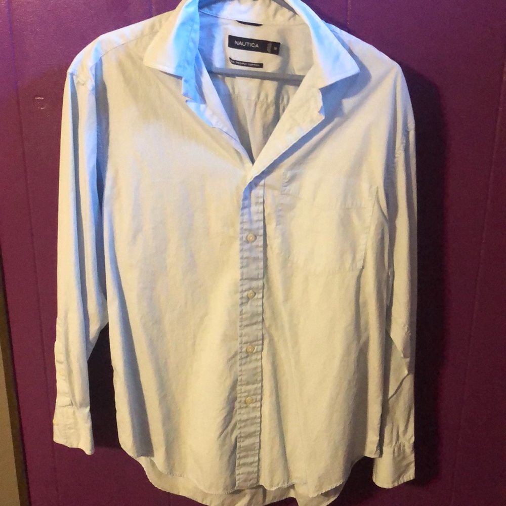 Nautica Long Sleeve Button Up